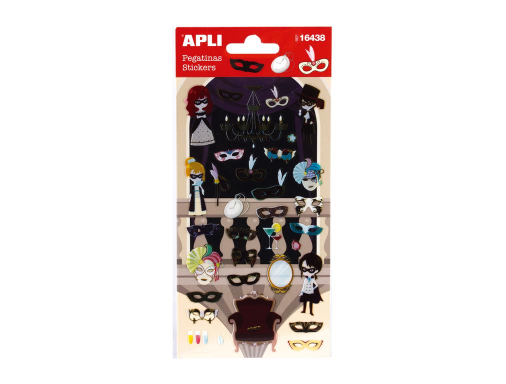 Apli Nalepke maske 1 set