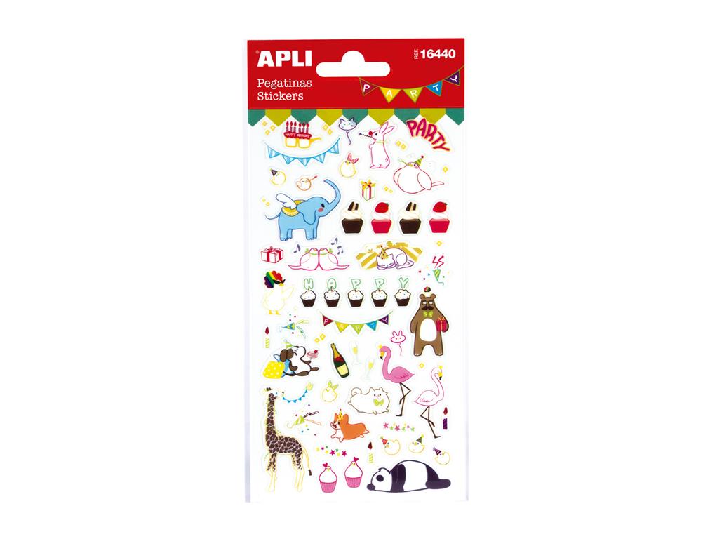 Apli Nalepke happy party 1 set