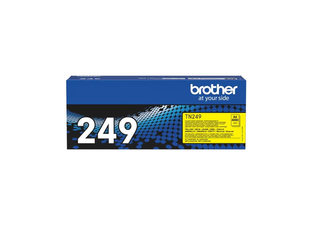 Brother Toner TN249Y, yellow, 4.000 strani