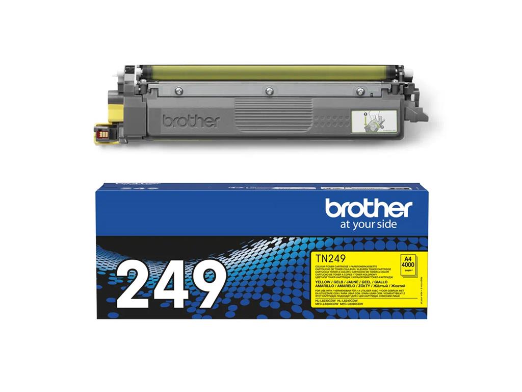 Brother Toner TN249Y, yellow, 4.000 strani