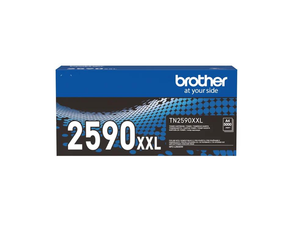 Brother Toner TN2590XXL, črn, 5.000 strani