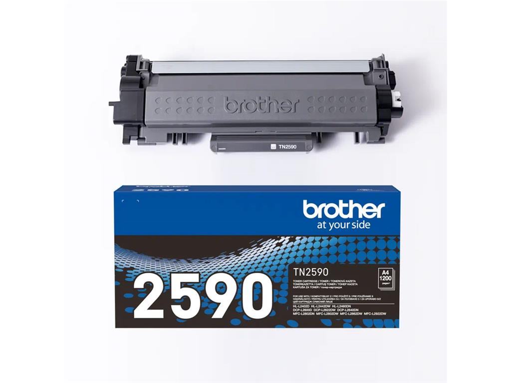 Brother Toner TN2590, črn, 1.200 strani