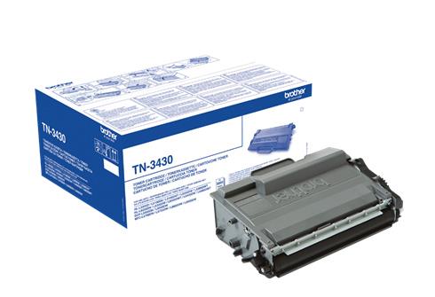 Brother Toner TN3430, črn, 3.000 strani