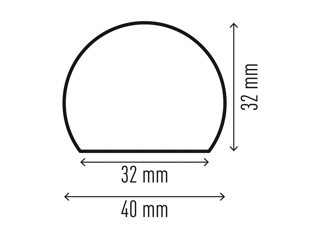 Durable Profil za zaščito površine S32R