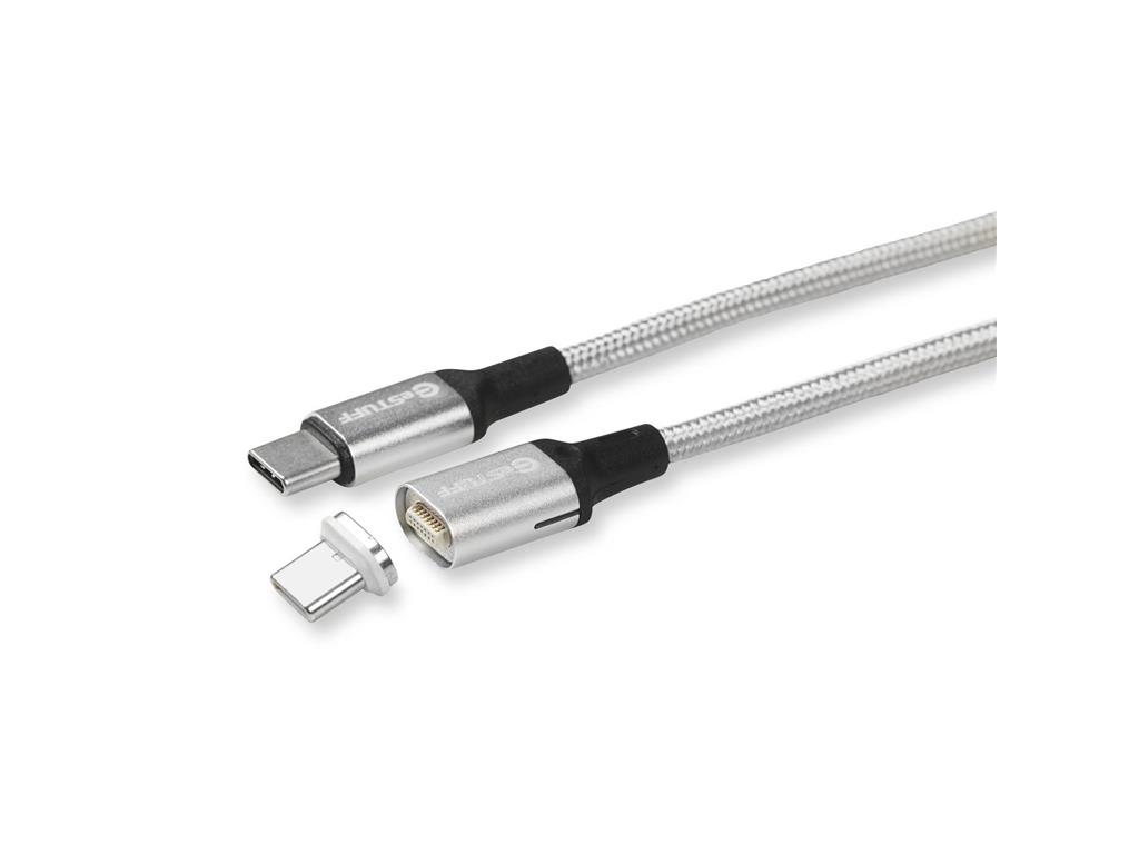 eSTUFF Magnetni kabel USB C-C, 2m