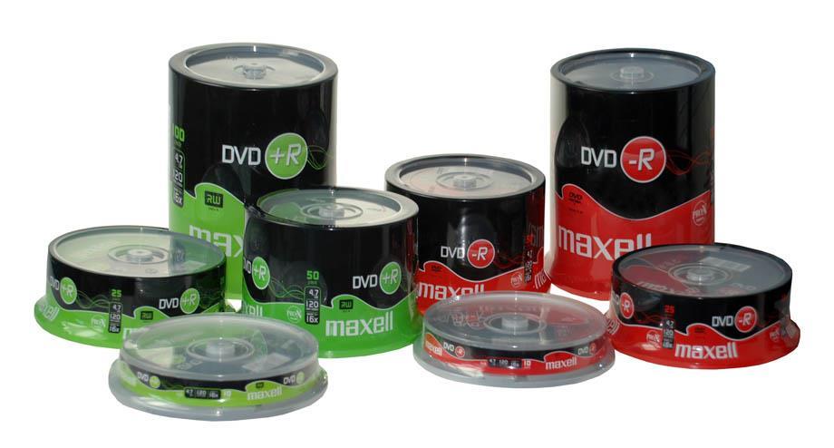 Maxell DVD-R 4,7GB 16X 10 na osi*