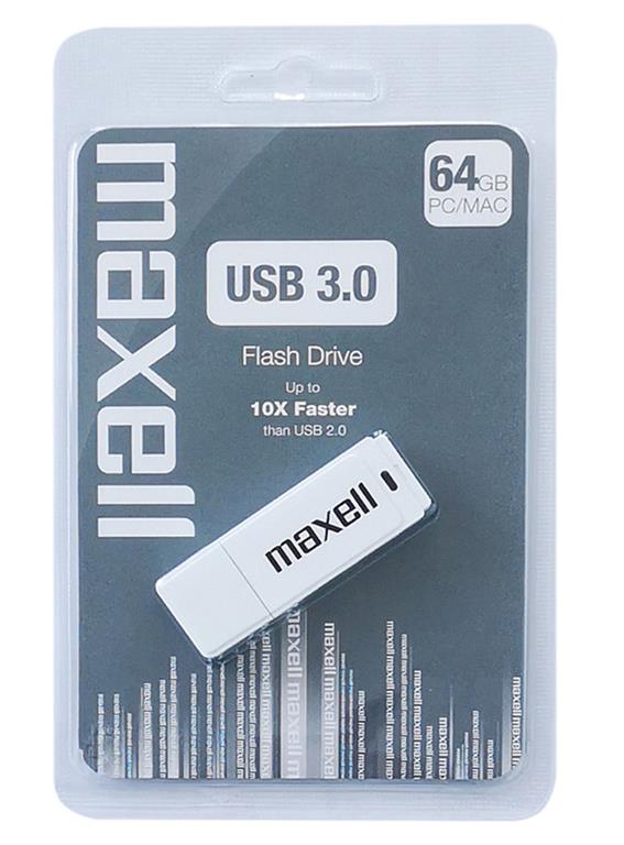 Maxell USB ključ 64GB Bel 3.0