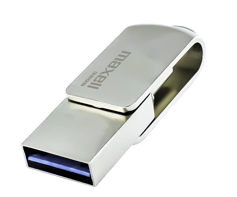 Maxell USB ključ 32GB 3.0 + USB-C