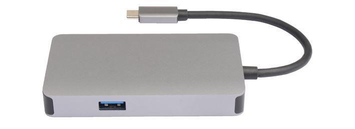 MicroConnect USB-C hub razdelilnik, 6-v-1