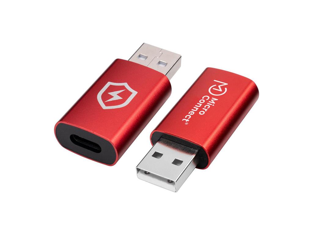 MicroConnect Varno polnjenje adapter USB A-A