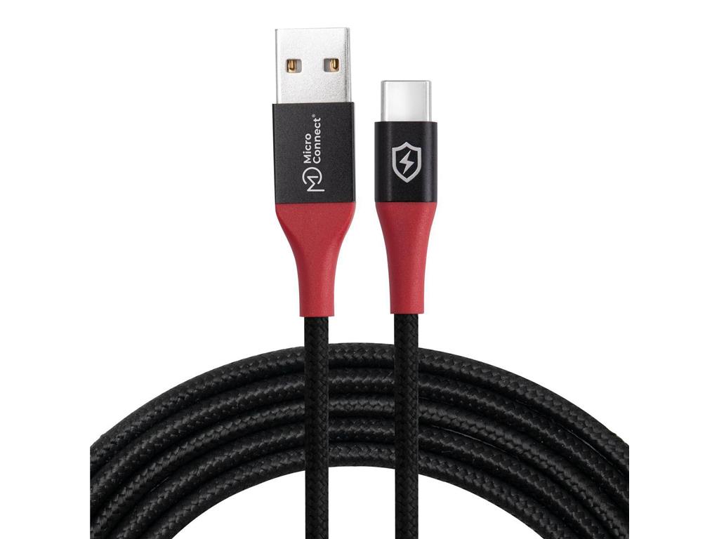 MicroConnect Varno polnjenje kabel USB A-C, 1,5m