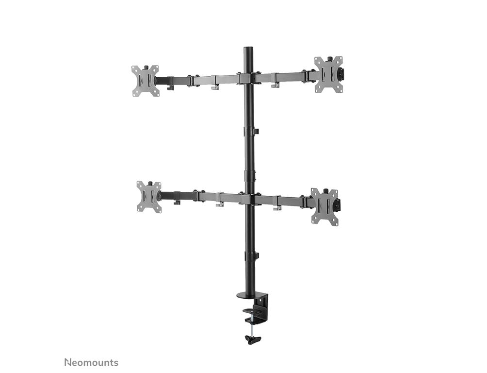 Neomounts Gibljivi nosilec za 4 monitorje