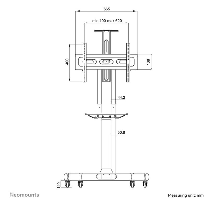 Neomounts Mobilno stojalo za zaslone 32-75''