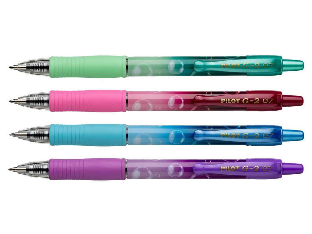 Pilot Gel roler G-2 0,7 Bubble BARVE