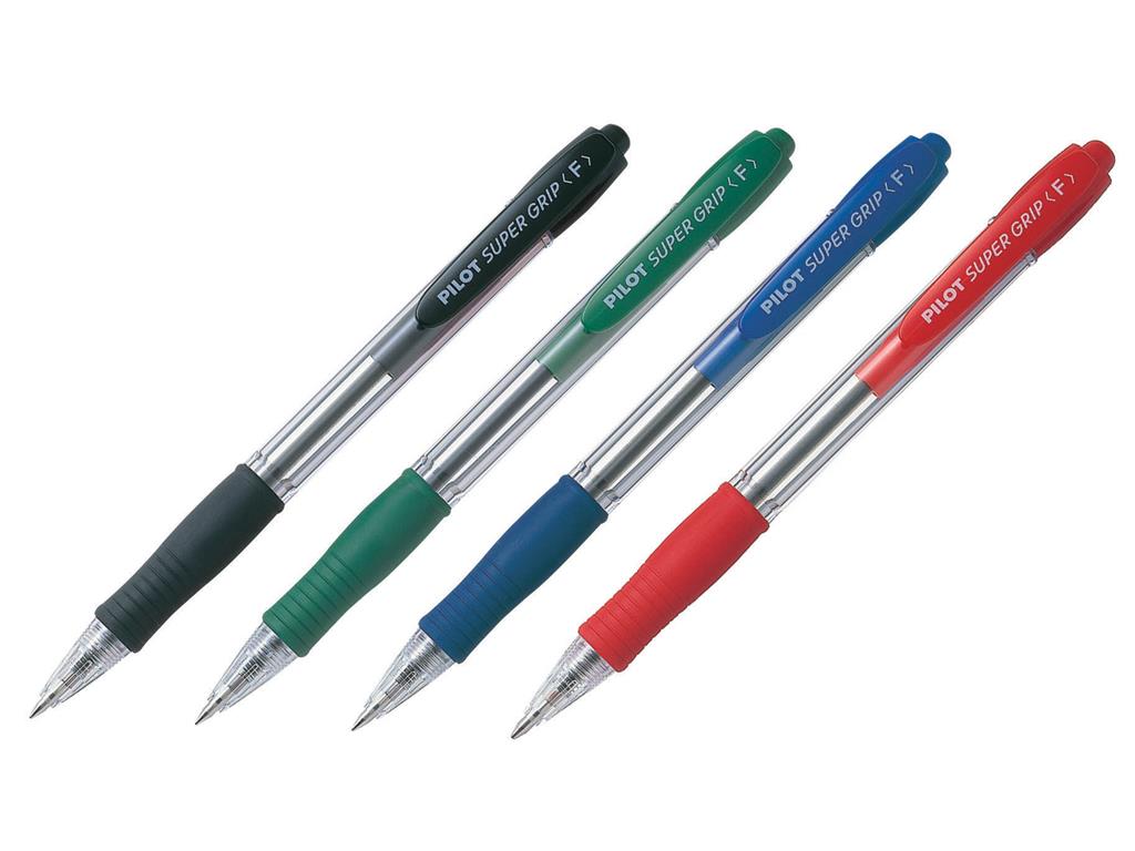 Pilot Kemični svinčnik SUPER GRIP F, BARVE