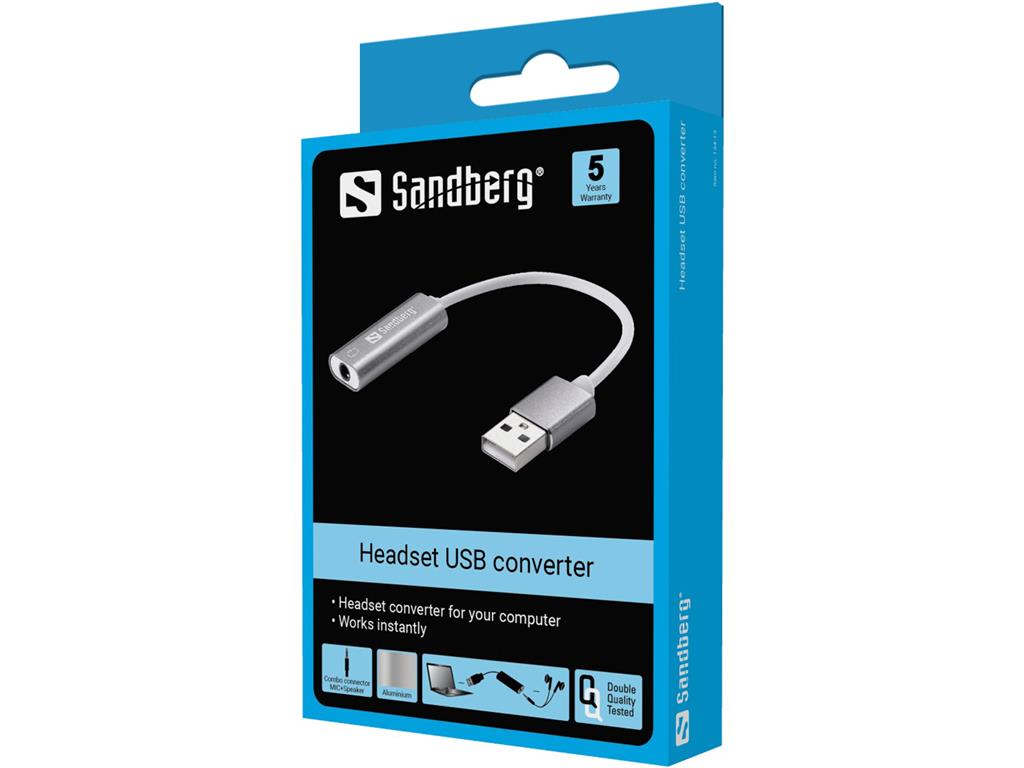 Sandberg Adapter Minijack-USB