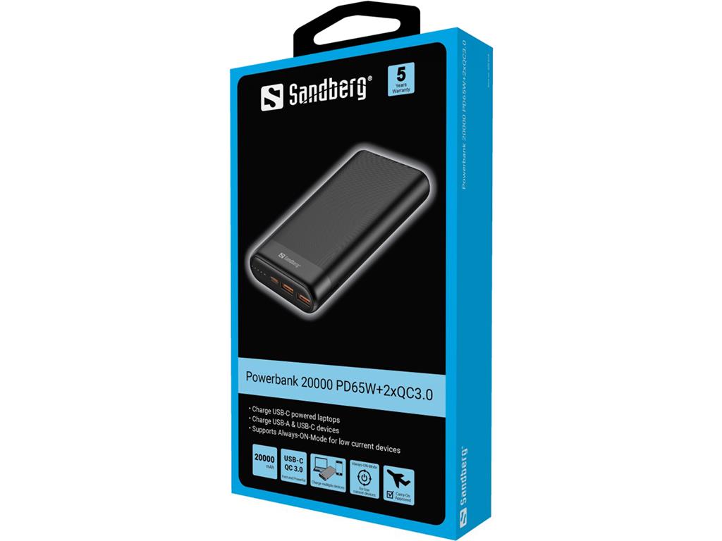 Sandberg Baterija Powerbank 20.000