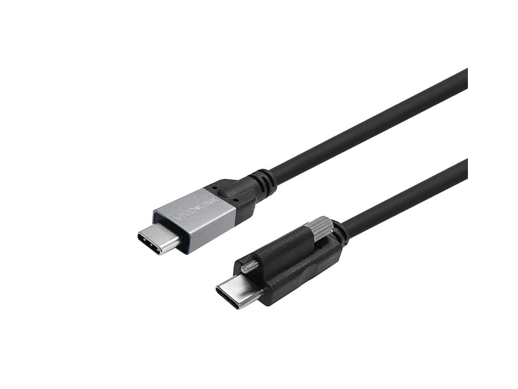 Vivolink Kabel USB C-C 3.2 z vijakom