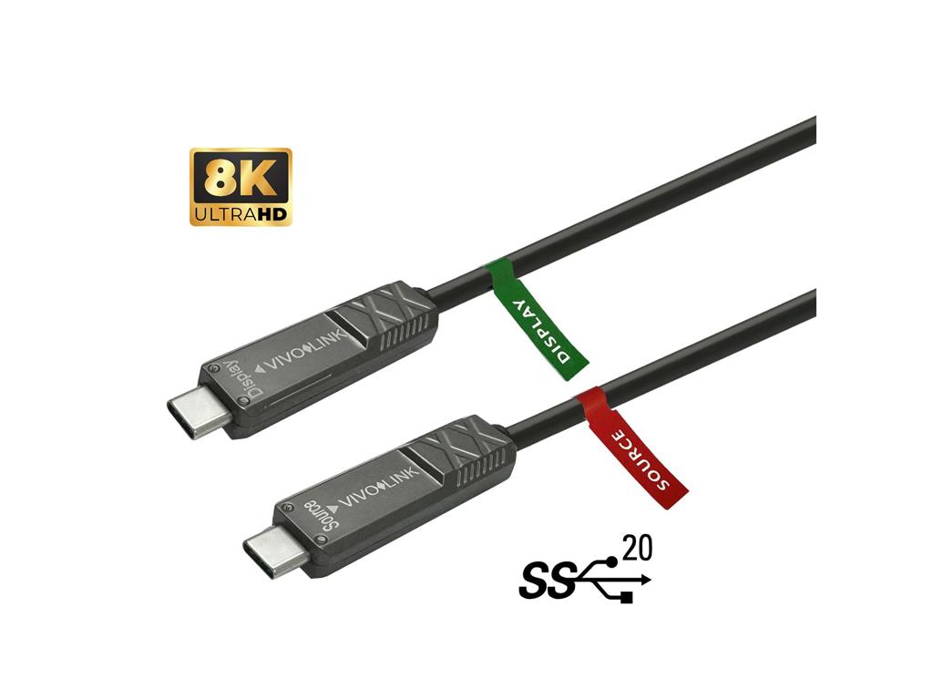 Vivolink Optični kabel USB C-C 2.0