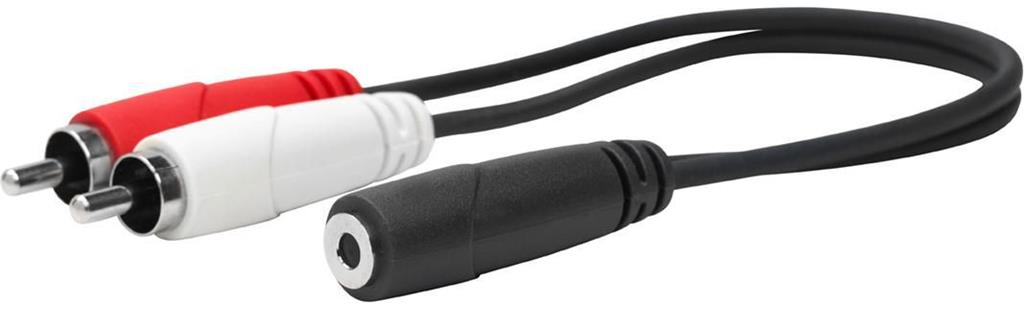 Vivolink Kabel 3,5mm - 2x RCA, Ž/M, 0,2 m