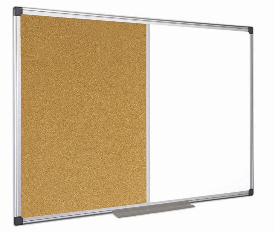 Bi-Office Tabla kombi pluta-magnet 60 x 90 cm