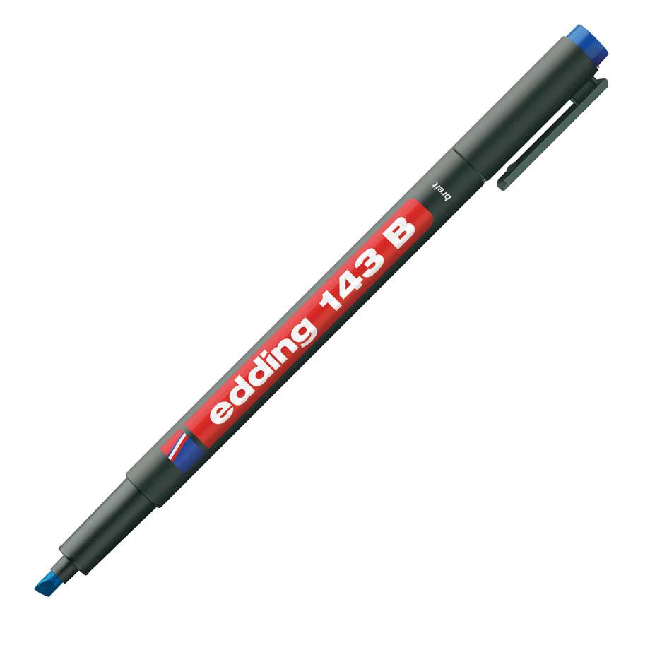 Edding OHP marker E-143, 1-3 mm, moder  10 KOS