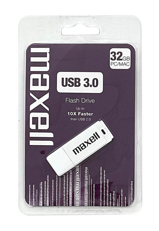MAXELL USB ključ  32GB bel 3.0